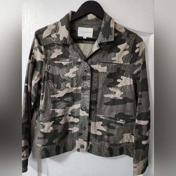 Lucky brand camo ladies jacket - Picture 1 of 6
